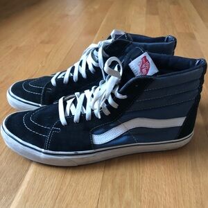 Vans Sk8-Hi Size 13 Black/Blue
